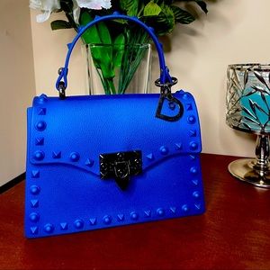 Beautiful blue purse